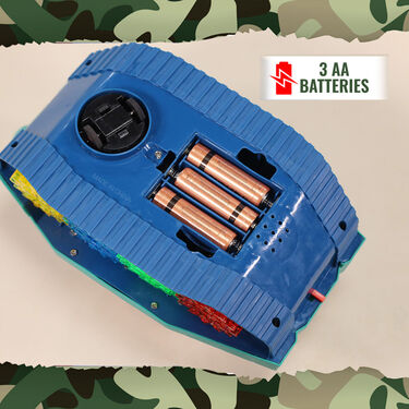 Bump & Go Big Army Tank with Light & Sound