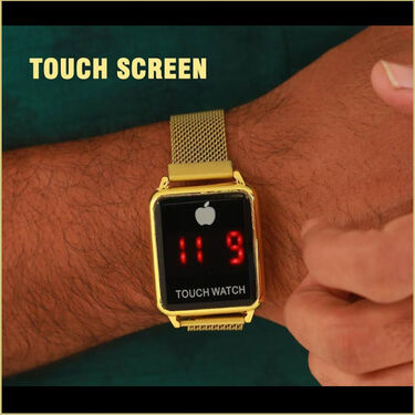 Golden Touch Screen Digital Watch (DW3) - B1G1