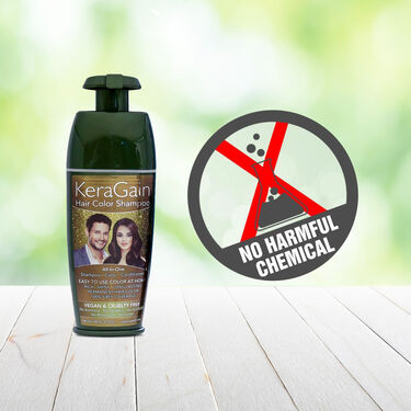 Keragain Hair Color Shampoo & Color Protecting Hair Serum