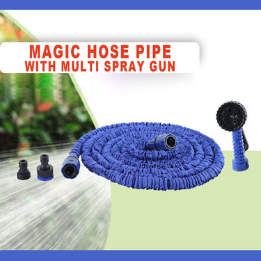 Magic Hose Pipe with Multi Spray Gun