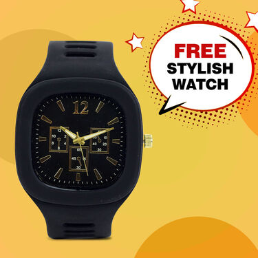 Slap-On Wristband Sunglasses + Free Stylish Watch (SM1)